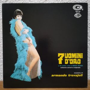 SOLD - Seven Golden Men OST LP - Armando Trovajoli (1992)