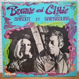 SOLD - Bonnie and Clyde LP - Brigitte Bardot et Serge Gainsbourg (196?)
