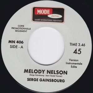 SOLD - Melody Nelson OST 7' - Serge Gainsbourg (2019)